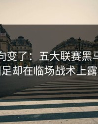赛后风向变了：五大联赛黑马气质拉满，国足却在临场战术上露了破绽