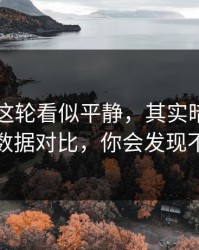 世预赛这轮看似平静，其实暗流：用体彩数据对比，你会发现不对劲